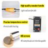 300w Electric Branding Iron For Wood Custom Leather Stamp Wood Burning Stamp Woodworking Tools Gifts For Father's Day Personalized Stamp For Burger Buns (300w iron with uncontrollable temperature) view 4