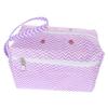OSALADI Wool Storage Bag for Crochet Hooks and Knitting Needles Organizer Pouch for Yarn and Accessories Compact Travel-Friendly Design Stripes view 1