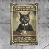 Tapestry For Bedroom Aesthetic Before Coffee I Hate Everyone Tapestry Funny Patio Decor Tapestries(100X150CM) view 1