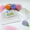 FeiYeup Felting Needle Mat Brush Felting Mat Brush Embroidery Stitching Punches Craft Felting Needle Tool Felting Needle Brush Felting Brush view 3