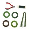 ARTIBETTER 1set Floral Arrangement Tools Kit Craft Floral Tape Wire Cutter Stem Wire and Pliers for Flower Bouquets and Dried Flower Crafts view 1