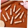 Hohopeti 10pcs Felting Handles Wooden Wool Felting Tool Replacement for Safe for DIY view 4