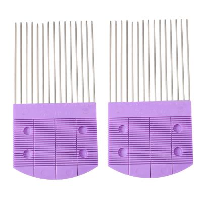 Uonlytech 2pcs Quilling Combs for Paper Weaving Tools for Paper Flower Crafting Supplies for Creative Projects for Home Decor and