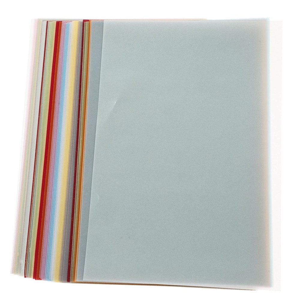 KOCKSHION 50sheets Colorful Transfer Copy Tracing for Daily Use for Crafting Drawing and Easy Pattern Transfer