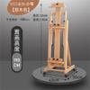 HIONJIN Painting Oil Painting Floor Wooden Easel Lift Folding Oil Painting Fe Wooden Painting Shelf view 3