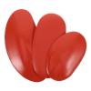 Homoyoyo 3pcs Oval Silicone Clay Sculpting Tools Set Soft Pottery Shaping Tools for Home School and Crafting Projects Lightweight and Creative Supplies view 1