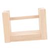 LIFKOME Sewing Thread Dispenser Rack Rotatable Wooden Yarn Spool Holder Yarn Winder for Crocheting Knitting view 1