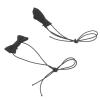 BESTonZON 2pcs Necktie and Bowtie for Dolls Cute Cotton Doll Accessories Lightweight Fashionable Solid for Stylish Dress up view 1
