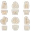 12 Polymer Clay Cutters for DIY Earrings, Cactus & Flower Pot Molds for Jewelry Shaping view 3