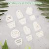 12 Polymer Clay Cutters for DIY Earrings, Cactus & Flower Pot Molds for Jewelry Shaping view 4