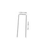 KONTONTY 100pcs Garden Clips Plant Wreath Fixing Pins U-Shape Greening Pins for Simple Gardening Accessories view 2