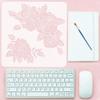 FINGERINSPIRE 12 PCS Rose Theme Stencils with Paint Brush 11.8x11.8 inch Decorative Floral Rose Pattern Template for Painting on Wood Wall Tile Canvas Paper Fabric Floor Furniture DIY Home Decor view 3