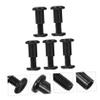 Cabilock 10pcs Binding Screw Kit Screws and Nuts Stainless Steel Round Head Nail Rivets for DIY Clothing Crafts view 2