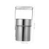NUOBESTY Large Capacity Oil Painting Brush Cleaning Bucket Stainless Steel Brush Washing Can Pen Clip Desk Rotating Pen Holder view 2