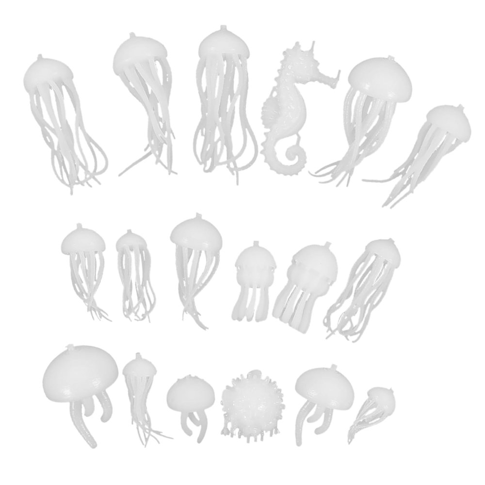 CORHAD 18pcs Mini Animals Epoxy Landscape Filler Silicone Animal Models for DIY Jewelry Making Epoxy Filler