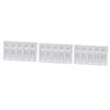 BEBEMOKO 3pcs Watercolor Palette Trays Mixing Trays Pallets for Artists Pigment Mixing view 1