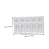 BEBEMOKO 3pcs Watercolor Palette Trays Mixing Trays Pallets for Artists Pigment Mixing view 2