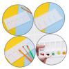 BEBEMOKO 3pcs Watercolor Palette Trays Mixing Trays Pallets for Artists Pigment Mixing view 3