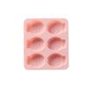 1pc 6 Hole Cartoon Fish Silicone Soap Molds Cake Candy Chocolate Bread Fudge Kitchen Baking Mould Bakeware Handmade Soap Making Silicone Mold(Rosy), Cookie Cutter view 2