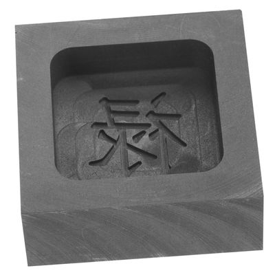 Angoily Graphite Ingot Mold for Casting Reusable Melting Tool with Shape Slot Durable High Purity Graphite Thermal Stability for Quick Heating Cooling