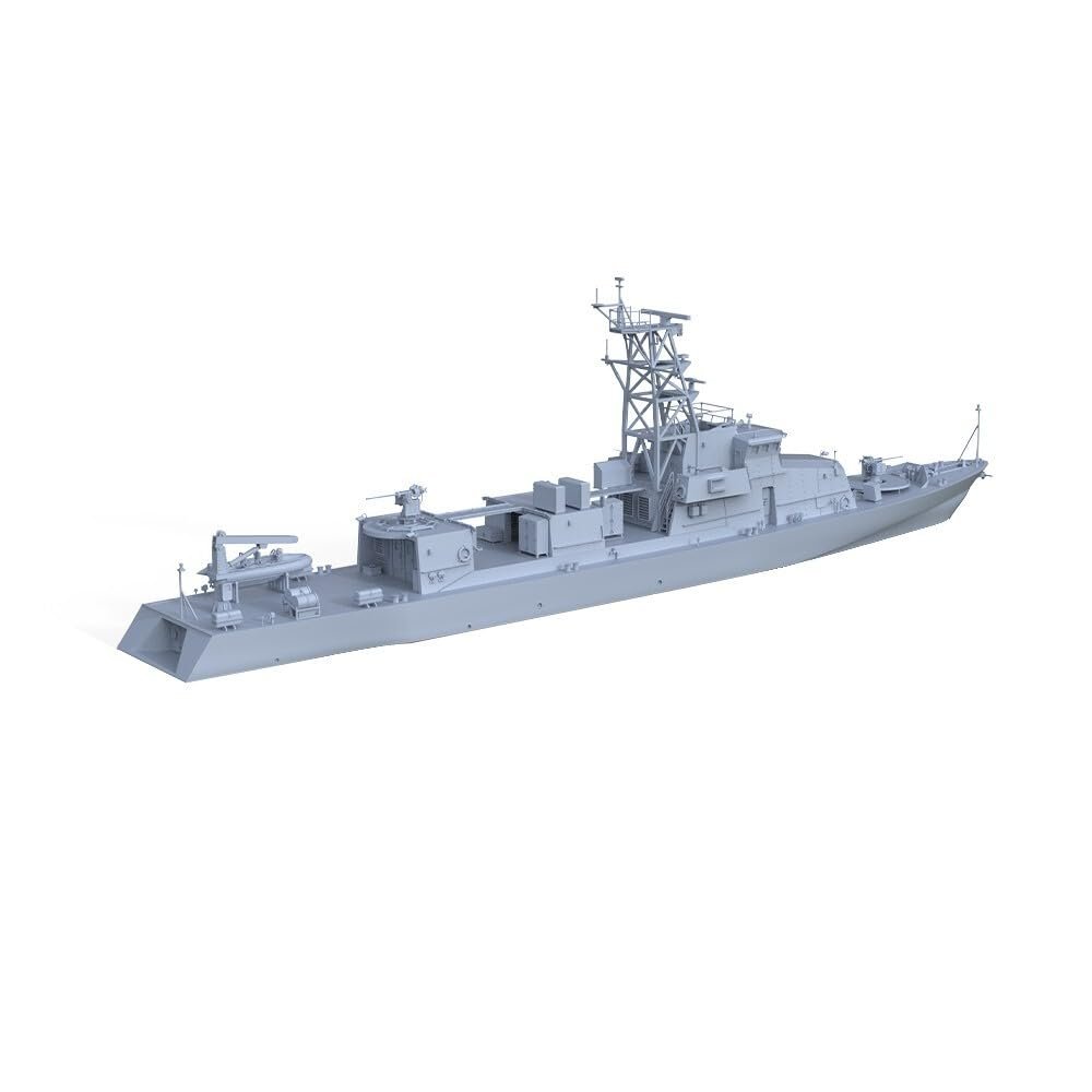 MRY-SFW 1/3000 US Navy Cyclone (PC-1) Gunboat Model Kit