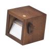 FLCPJGV Photo Album Flip Book DIY Display Box Photobook Animation Machine Hand Crank for Traveling Wedding Mother Day Scrapbooking, Brown view 1