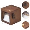 FLCPJGV Photo Album Flip Book DIY Display Box Photobook Animation Machine Hand Crank for Traveling Wedding Mother Day Scrapbooking, Brown view 2