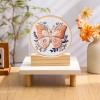 Chunful 6 Pcs Embroidery Hoop Display Stand Wooden Embroidery Frames Holder 2 Tier Groove Cross Stitch Hoop Stand Base Accessories for Display Works Home Exhibition Decor(5.31" X 1.3" X 1.5") view 4