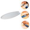 HOMSFOU 2pcs Surfboard Silicone Molds Flexible Epoxy Casting Molds for Crafts and Easy to Use for Unique Cup Mats and Home Decor view 4