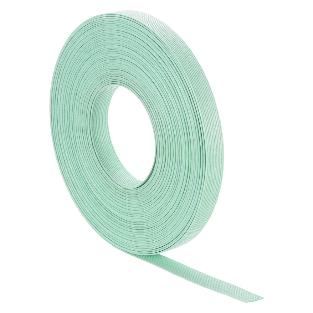 PATIKIL 16.4 Yards x 0.6" Paper Rattan Weaving Cane, 12-Ply Paper Rattan Weave Basket Weaving Supplies for DIY Home Kitchen Decoration Basket Crafts, Mint Green