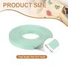 PATIKIL 16.4 Yards x 0.6" Paper Rattan Weaving Cane, 12-Ply Paper Rattan Weave Basket Weaving Supplies for DIY Home Kitchen Decoration Basket Crafts, Mint Green view 2