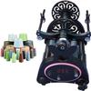 Electric Spinning Wheel, Electric Fiber Spinner, with Digital Display Function and Removable Control Box,Forward and Reverse Switching,for Blending Roving view 1