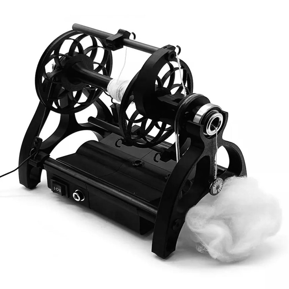 Spinning Wheel,Automatic Yarn Winding Machine,Knitting Wool Yarn Winder,Forward Reverse Switching,for Yarn Weaving
