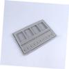 LALADEFIEE Jewelry Making Bead Board Tray DIY Beading Supplies for Bracelets and Necklaces Flocked Design Measuring Channels for Women and Girls Crafting view 2