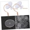 DOITOOL 300pcs Earring Backs for Handmade Earrings Comfortable Ear Support Pads Pain Gaskets for Backings for Droopy Ears view 4