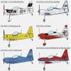 Brengun BRP72030 1/72 ZLIN Z-50 Worldwide Users Plastic Construction kit view 2