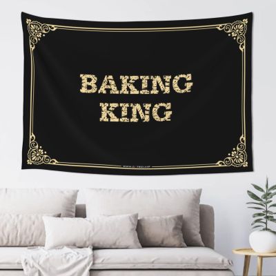 CDWS Outdoor Bar Accessories Decor Baking King Tapestyr Room Decorations Bar For Man Cave(75X100CM)