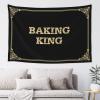 CDWS Outdoor Bar Accessories Decor Baking King Tapestyr Room Decorations Bar For Man Cave(75X100CM) view 1