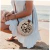 Angoily 2Pcs Wooden Basket Bottoms Round Bases for DIY Crochet Bag Crafting Hollow Wooden Basket Base Supports Detailed Weaving and Knitting Projects Purse Making Supplies view 4