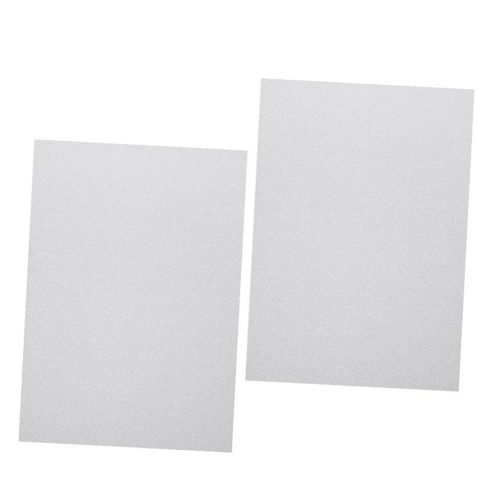 MOKKHNB 2pcs Grey Glitter Cardstock Cardstock Paper for Scrapbooks No Mess for Handmade Decorations Diy Crafts