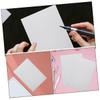 MOKKHNB 2pcs Grey Glitter Cardstock Cardstock Paper for Scrapbooks No Mess for Handmade Decorations Diy Crafts view 3