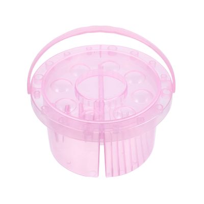 ARTIBETTER 1Pc Paint Brush Cleaning Basin with Brush Holder and Color Tray Portable Watercolor Rinse Tub for Maintenance and Storage for Art Activities