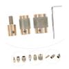 Holibanna 1Set Core Glass Bits Grinding Heads for Stained Glass Durable Chromium Plated Design for Tile and Crafting view 4
