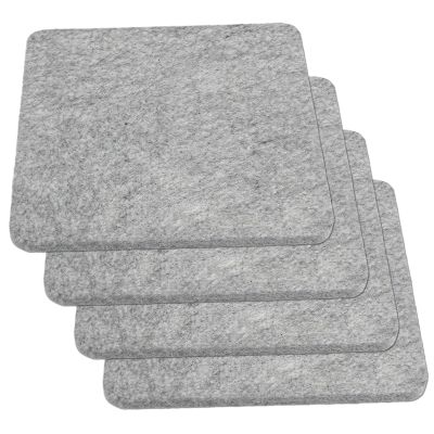 4 Pcs Needle Felting Pads, Needle Felting Kit for Beginners, Felt Ironing Mats 10X10 in, Felt Pads for Crafting and Dry Cleaning