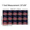 Erosebridal Car Flannel Fabric by The Yard Racing Games Soft Not Stretchy Decor Checkered Lattice Upholstery Decor Red Black White Art Decor 1 Yard view 2