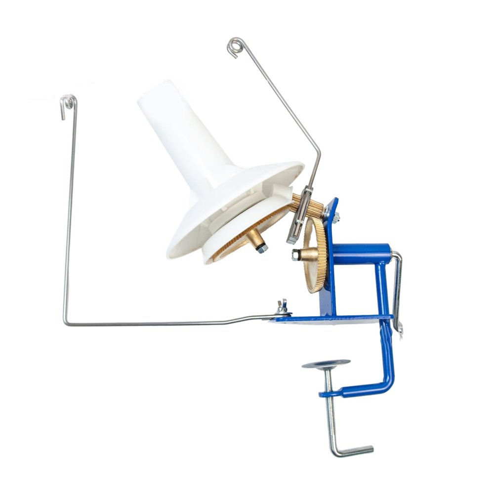 Manual Wool Winder For Yarn Fiber String Needlecraft Yarn Winder Hand-Operated Metal Yarn Winder