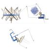 Manual Wool Winder For Yarn Fiber String Needlecraft Yarn Winder Hand-Operated Metal Yarn Winder view 2