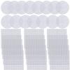 CRASPIRE 30Pcs 2 Styles White Plastic Mesh Canvas Sheets Crafting Knit Crochet Acrylic Yarn Projects Cross Stitch Needlepoint Square Round for Coasters Embroidery Diy Handicraft Make Aquarium Dividers view 1