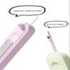 Bepisof 3Pack 2 in 1 Needle Threader Seam Ripper, Automatic Needle Threader Needle Clipper, Quick Loop Sewing Tool for Hand Sewing Quilting Supplies view 3