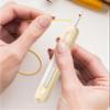 Bepisof 3Pack 2 in 1 Needle Threader Seam Ripper, Automatic Needle Threader Needle Clipper, Quick Loop Sewing Tool for Hand Sewing Quilting Supplies view 4